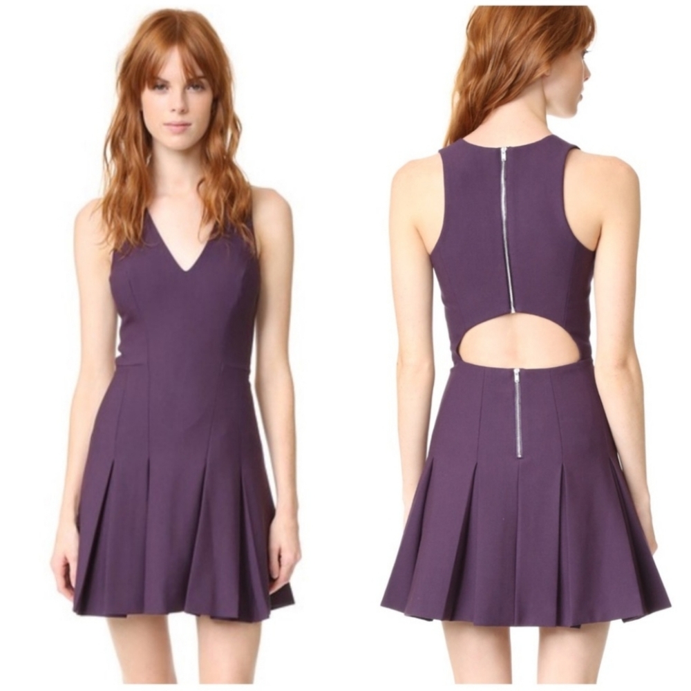 Elizabeth and James Sabine Fit and Flare Skater Mini Dress